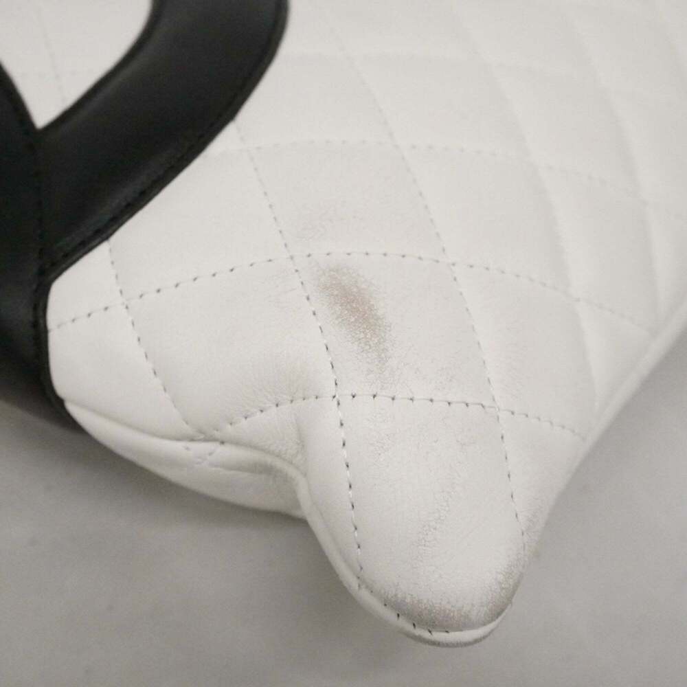 CHANEL Black Lambskin Leather Tote Bag - Picture 6 of 13